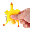 Egg Squirrel Keychain Creative Venting Decompression Tidy Funny Toy