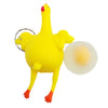 Egg Squirrel Keychain Creative Venting Decompression Tidy Funny Toy