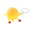 Egg Squirrel Keychain Creative Venting Decompression Tidy Funny Toy