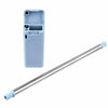 Reusable Collapsible Drinking Straws Stainless Steel Metal Straw Foldable