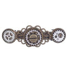 New Style Exaggerated Jewelry Steampunk Gear Alloy Spring Clip Hairpin