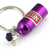 Mini Nitrous Oxide Bottle Turbo Keychain
