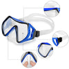 Two-Piece Suite of Full Dry Respiratory Tube for Adults with Snorkeling Antifogg