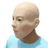 Halloween Cosplay Prop Baldheaded Beauty Latex Head Mask
