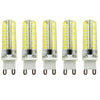 5PCS ZHENMING Dimming G9 3.5W 80LED Led Light Bulb AC110V