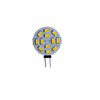 G4 12LEDs SMD5730 DC 12V Circular PlateLED Bi-pin Light