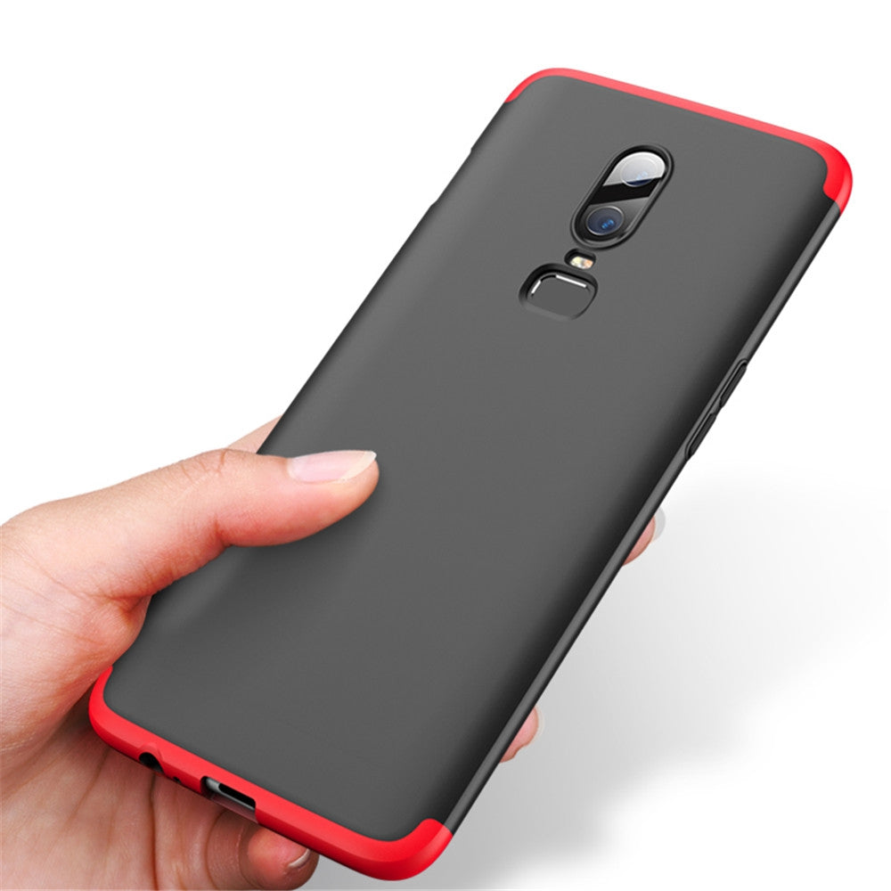 Cover Case for OnePlus 6 Full Protection Hard PC 3 in 1 Fundas Coque Back