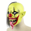 Halloween Green Clown Latex Cosplay Mask Realistic Adult Party Prop