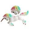 Luxury Fairy Tale Animal Big Unicorn Flying Horse Figure Model Wild Figurine Kid