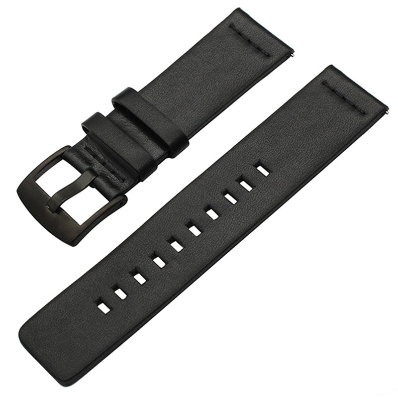 22MM Luxury Genuine Leather Watch Band Strap For Motorola Moto 360 2ND Gen