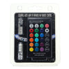 Pair of T10 5050 SMD 6LED RGB Remote Control Reading Wedge Light Bulb
