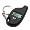 Mini Portable Digital LCD Tire Tyre Wheel Air Pressure Gauge Tester Keychain for Car
