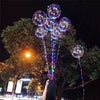Christmas Party LED BOBO Balloons Wedding Home Festival Decoration 3pcs