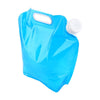 Practical 5L Portable Folding Water Storage Bag Outdoor Camping Hiking Survival Kit Tool
