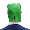 Halloween Cosplay Whimsy Prop Frog Latex Head Mask