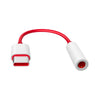 Type-C to 3.5mm Jack Audio Adapter  Cable for Oneplus 7 Pro / 7 / 6T / 6 / 5T