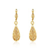 Eco-Friendly Gold Drop Earrings