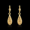 Eco-Friendly Gold Drop Earrings