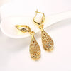 Eco-Friendly Gold Drop Earrings