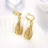 Eco-Friendly Gold Drop Earrings
