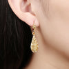 Eco-Friendly Gold Drop Earrings
