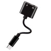 USB Type C Adapter Charger Audio to 3.5mm Jack Headphone Aux Converter