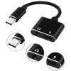 USB Type C Adapter Charger Audio to 3.5mm Jack Headphone Aux Converter