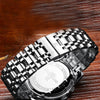 New Famous Brand Luxury Watches Men Stainless Steel Casual Business Watch Waterproof Man Quartz Analog Watches Zegarki M
