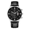 Geneva Men' Fashion and Leisure Business Calendar Quartz Watch