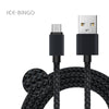 Ice-bingo 3M Micro USB  data cable fast charging Braided cable