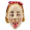 Halloween Whimsy Woman Latex Head Mask