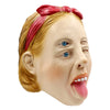 Halloween Whimsy Woman Latex Head Mask