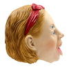 Halloween Whimsy Woman Latex Head Mask
