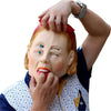 Halloween Whimsy Woman Latex Head Mask