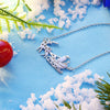Christmas Series Necklace 18-INCH Sled Car Necklace