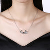 Christmas Series Necklace 18-INCH Sled Car Necklace