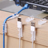 Wire Cable Management Organizer Desktop Cord Clips Line USB Cable Winders 20PCS
