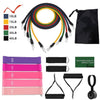 Gym Anywhere Resistance Band Sets and Rubber Expander Tubes