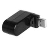 Cwxuan 180 Degree Rotation 3-port USB 2.0 Hub 480Mbps