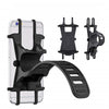 Bicycle Phone Holder Adjustable Silicone Handlebar Crack for Road Mountain Bike