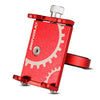 90-degree Rotation Aluminum Alloy Bicycle Bracket for Mobile Phone