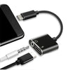 USB Type C Adapter Charger Audio to 3.5mm Jack Headphone Aux Converter