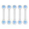 5Pcs Child Baby Safety Door Lock Proof Cupboard Fridge Cabinet Prevent Clamping