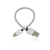 Minismile 3.4A Quick Charge 100cm / 20cm USB3.1 Type-C To USB Charging Data Transfer Cable
