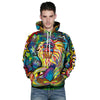 Sweatshirt Men Hoodies Digital Print Colorful Monkey Hoody Tracksuits Tops