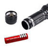 Powerful Super Bright LED Flashlight T6 600 Lumens USB Charge with Battery