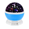 Durable Creative Romantic Starry Night Light Projector USB Battery for Children