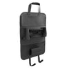 PU Leather Car Back Seat Storage Bag Pocket Phone Pad Cup Holder