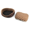 Dog Cat Bed Double Sided Available All Seasons House Sofa Kennel Soft Fleece Pet Warm Mat