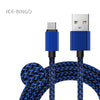 Ice-bingo USB  Type C Cable Nylon Braided Fast Charging Cord